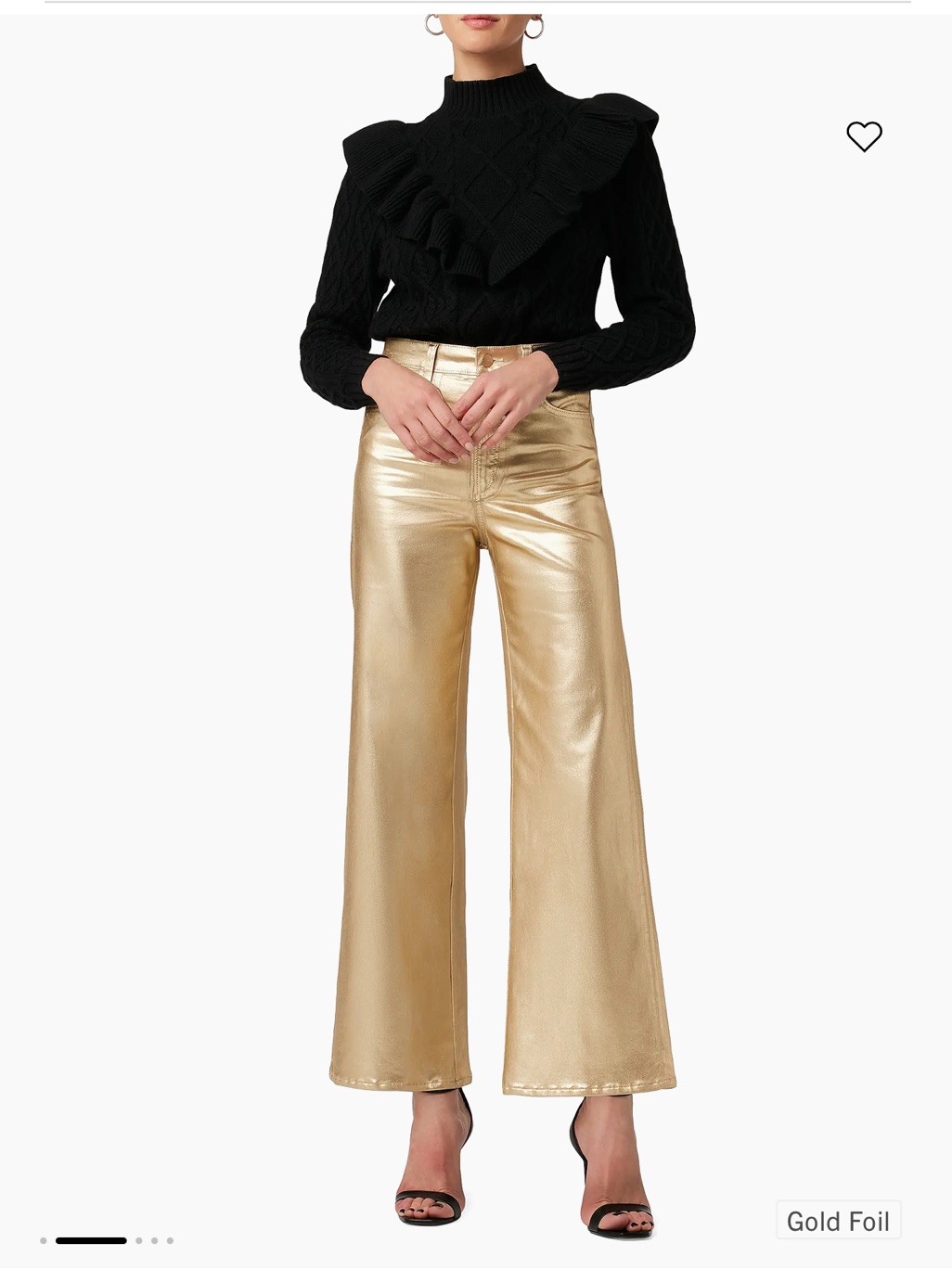 Joe’s Jeans Gold Collection Mia High Rise Wide Leg Women Size 26
